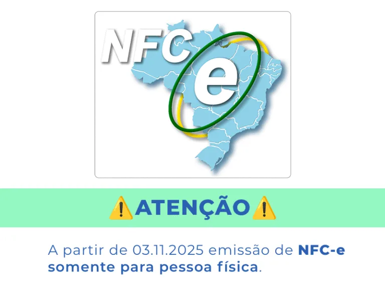 NFC-e emissão somente para pessoa física