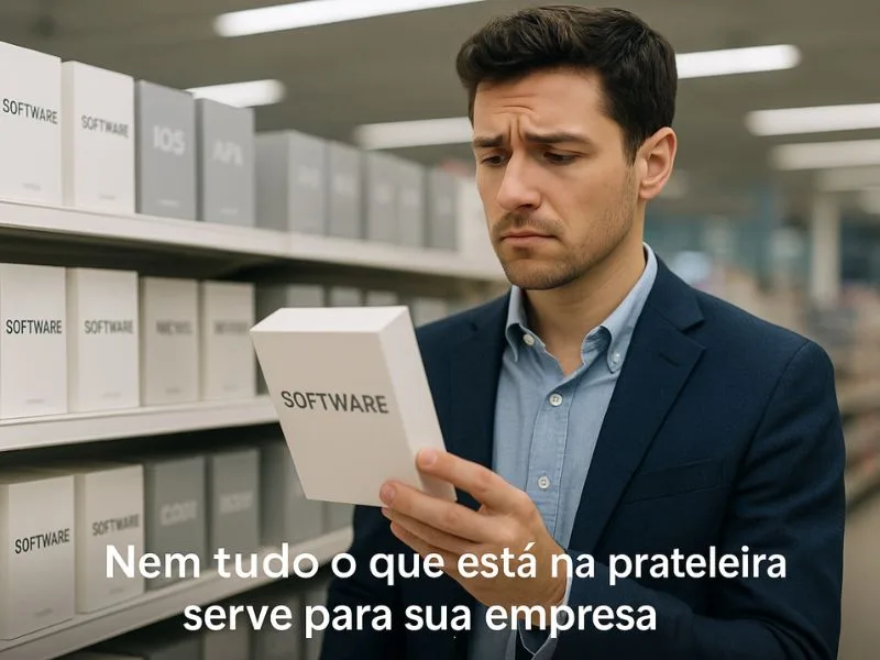 Software de prateleira, sob medida ou híbrido: qual modelo é o ideal para sua empresa?