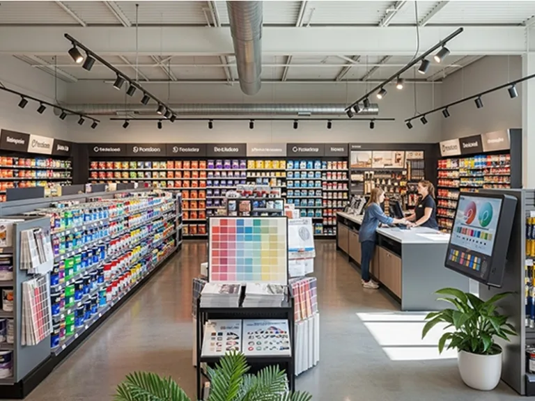 ERP para loja de tintas agiliza operação de balcão